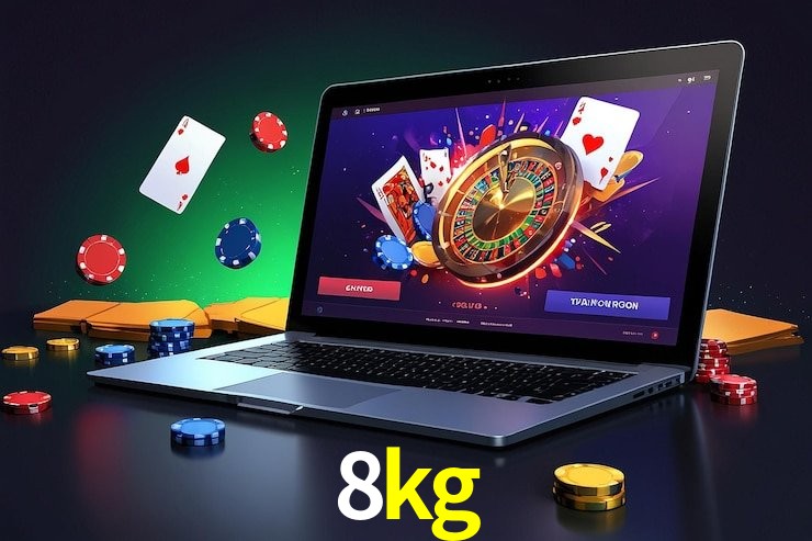 Sinta a adrenalina dos jogos de cassino com 8kg